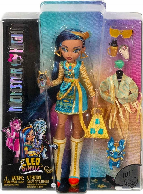Mattel Monster High Bábika Cleo de Nile 29 cm